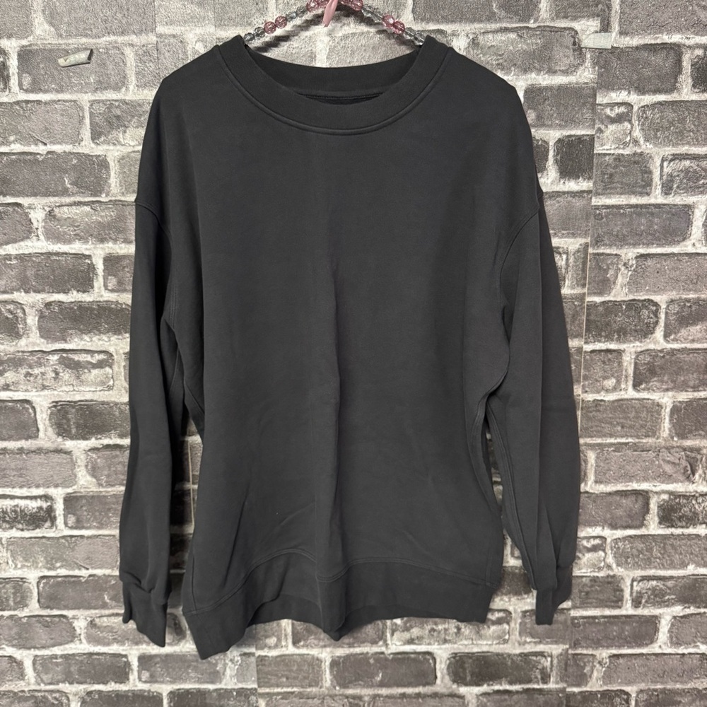 Lululemon perfectly oversized crewneck sweater gray SIZE 6 8 ?